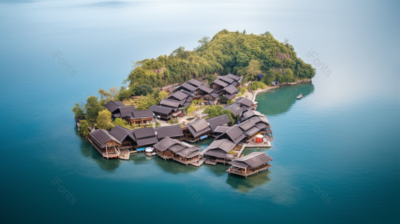 泸沽湖里格美丽的半岛风景,高清,摄影图,摄影图片,图片大全,摄影图免费下载